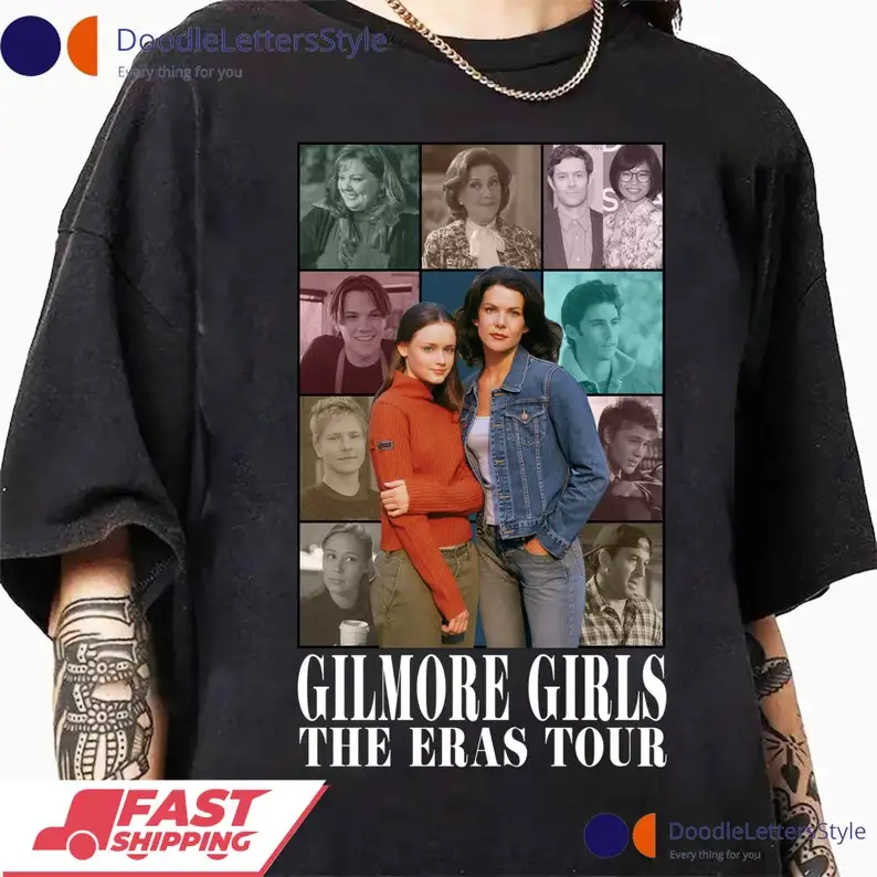 Comfort Colors® Gilmore Girl Eras  Stars Hollows Shirt Tv Show Gifts  Stars Hollow Gilmore Eras Eras Tour tshirt