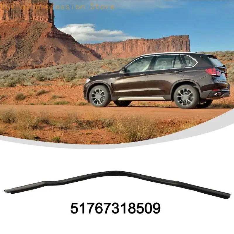 Premium-Hecktürdichtungs-Dichtungsstreifen für X5M F15 2014-2018-Modelle, links und rechts, Paar, Kunststoff, Schwarz – Detail 4