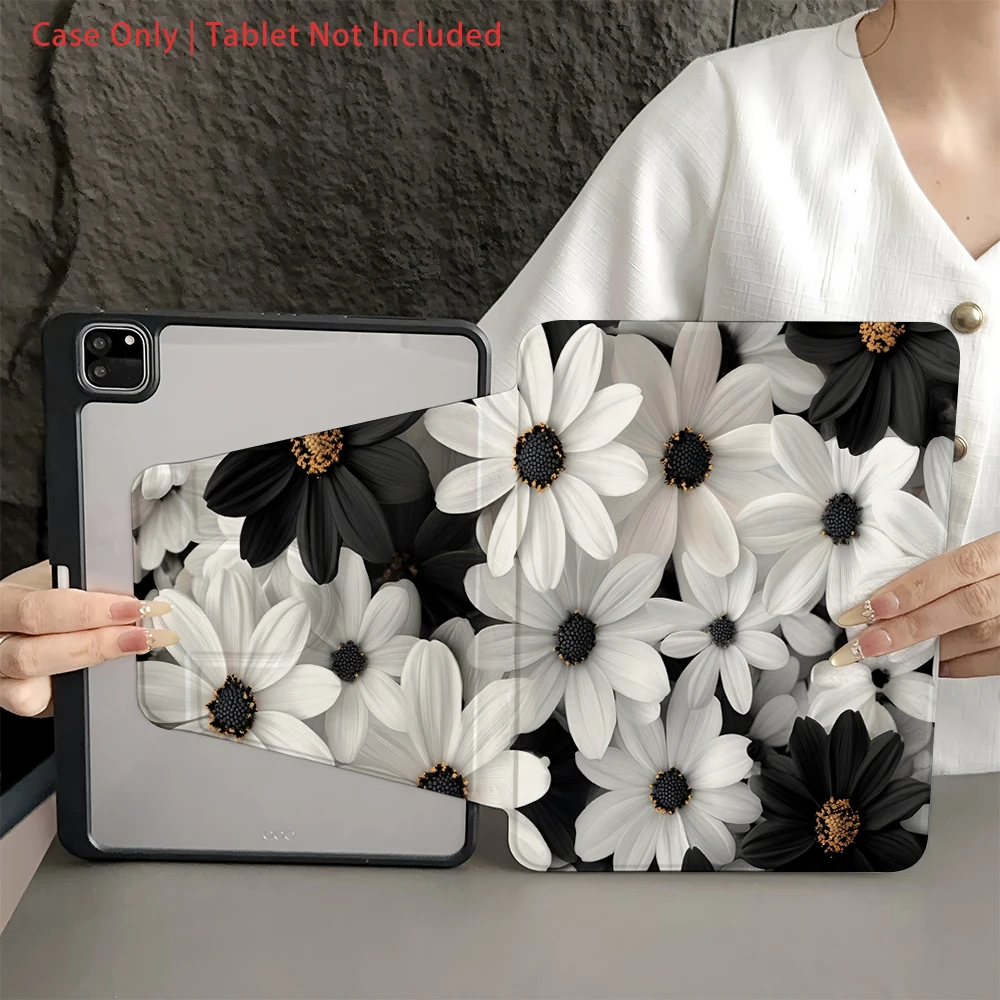 

Case for Samsung pad,Foldable Tablet Case Compatible with Samsung For Galaxy Tab S7/S8/S9