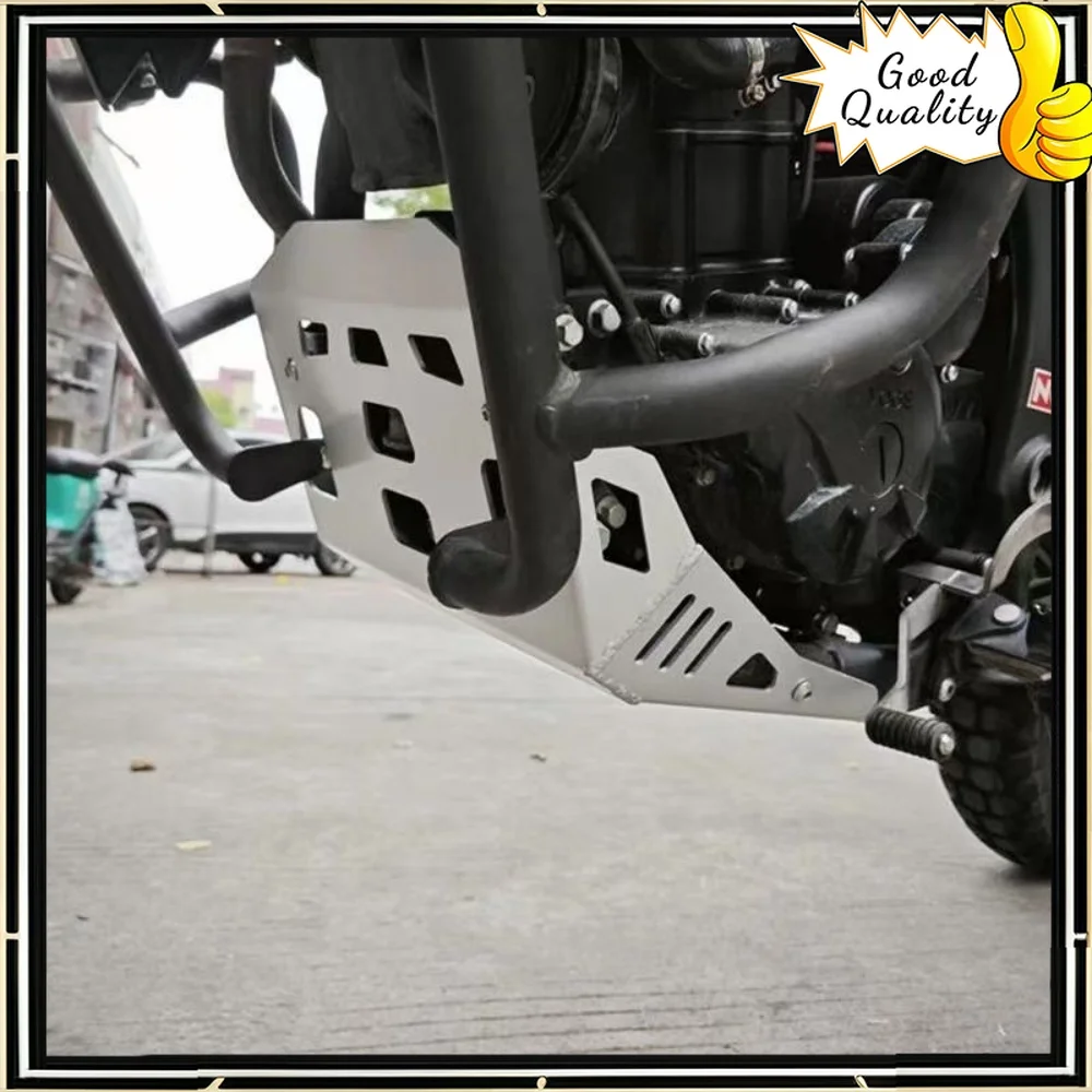 Buena calidad para VOGE 300 Rally 300 GY RALLY300 accesorios cubierta de protección del motor chasis placa de protección del chasis