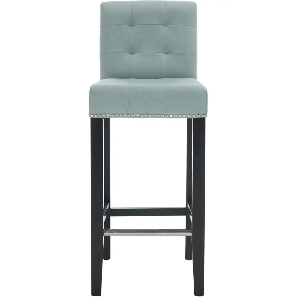 

Стул для бара/столовой/зона отдыха Sky Blue, 30 дюймов, с обивкой из ткани Nail-Trim