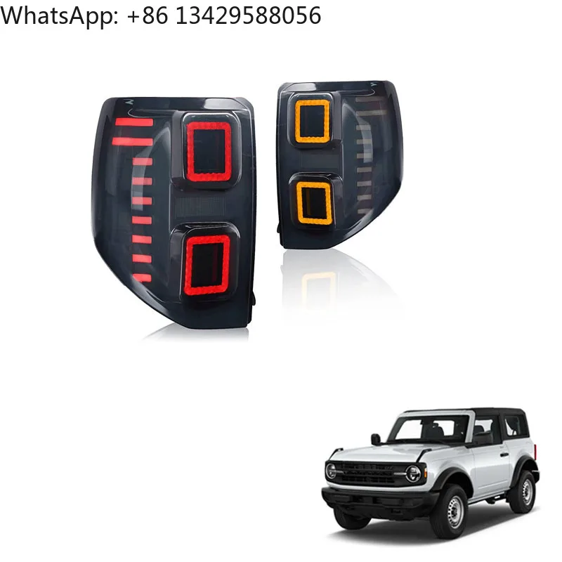

Gobison New Style of New Products Explosion for 2021 Ford Bronco Tail Light Car Accessories Suitable for Sport Version