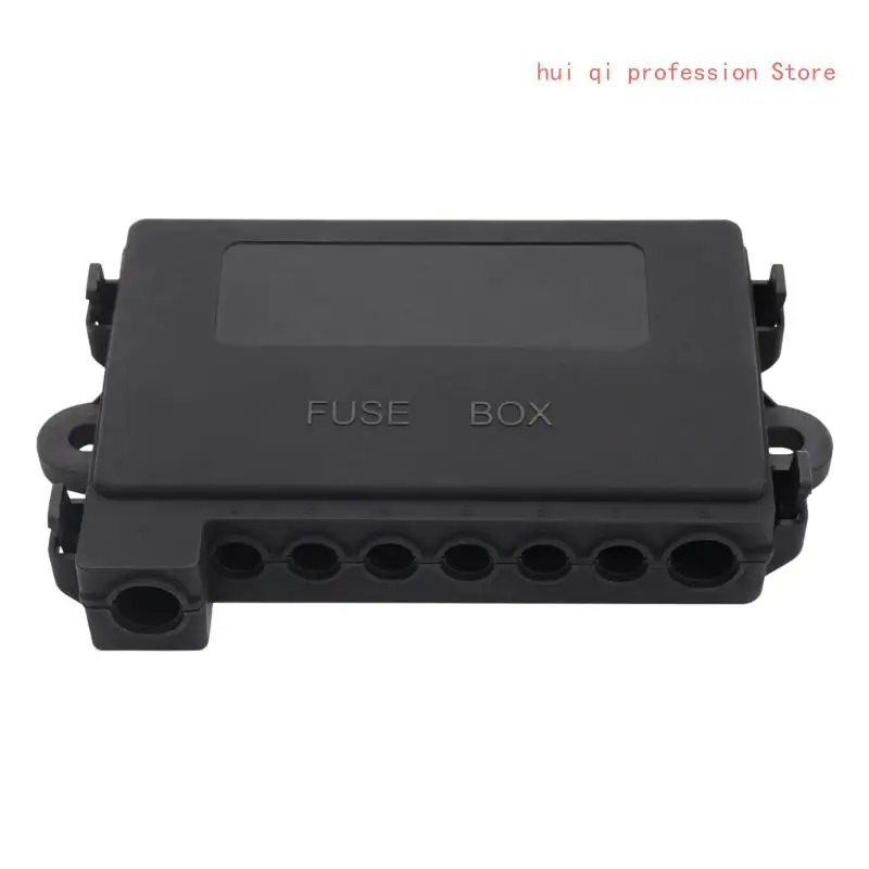 

7 Way Automotive Car Boat Midi ANM ANS Fuses Box Holder DC70V Fuses Relays Box