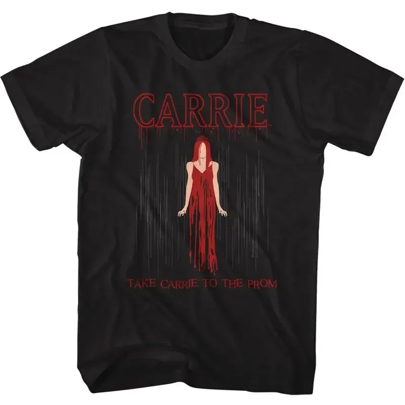 Carrie White Bloody Prom Black Tall T Shirt