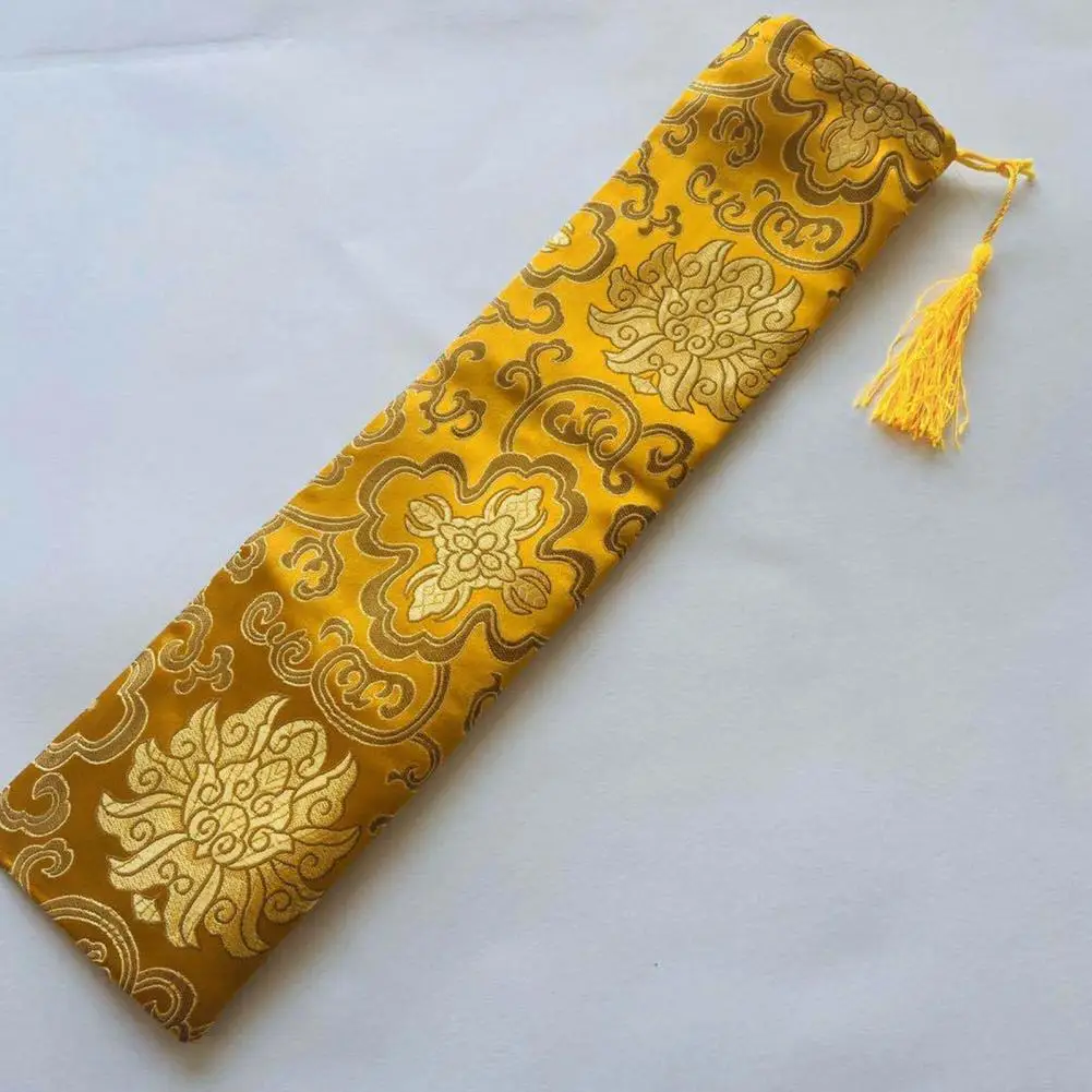 Tear Resistant 2Pcs Helpful Calligraphy Works Art Roll Storage Bag Polyester Poster Documents Storage Tube Washable