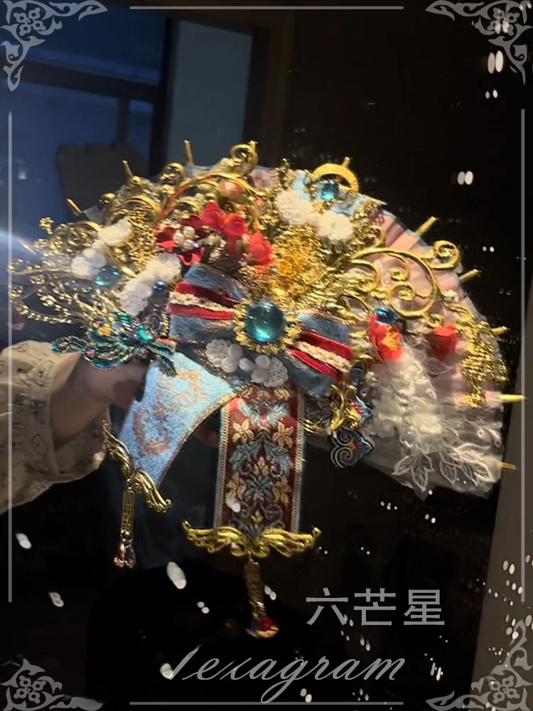 hexaam-oriental-witch-loween-costume-prop-fatto-a-mano-piccolo-zombie-lolita-fan-tradizionale-cinese-sle-par-accesso