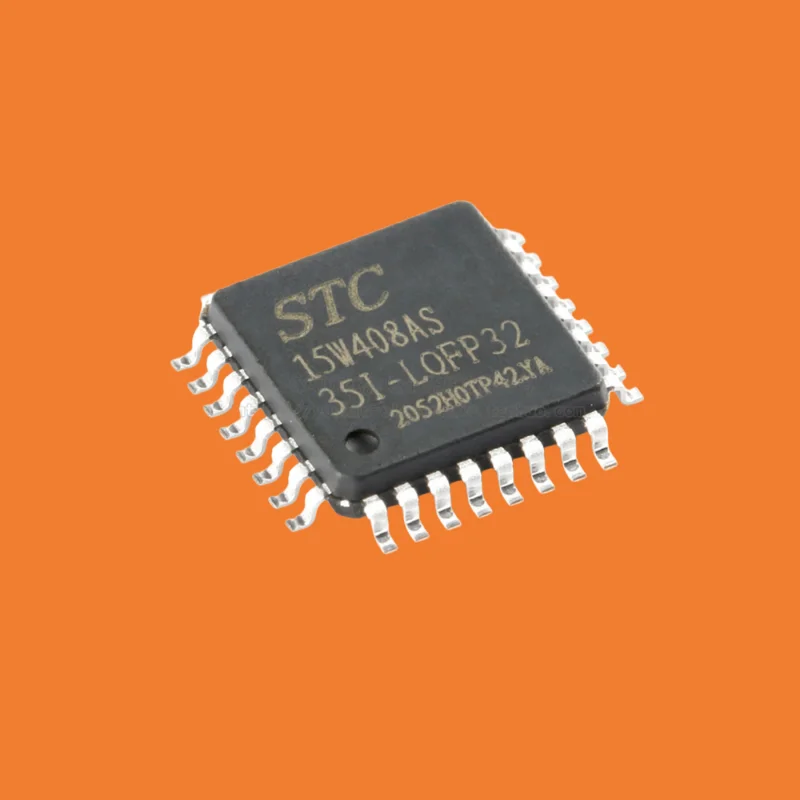 10pcs/Original genuine STC15W408AS-35I-LQFP32 enhanced 1T 8051 microcontroller MCU