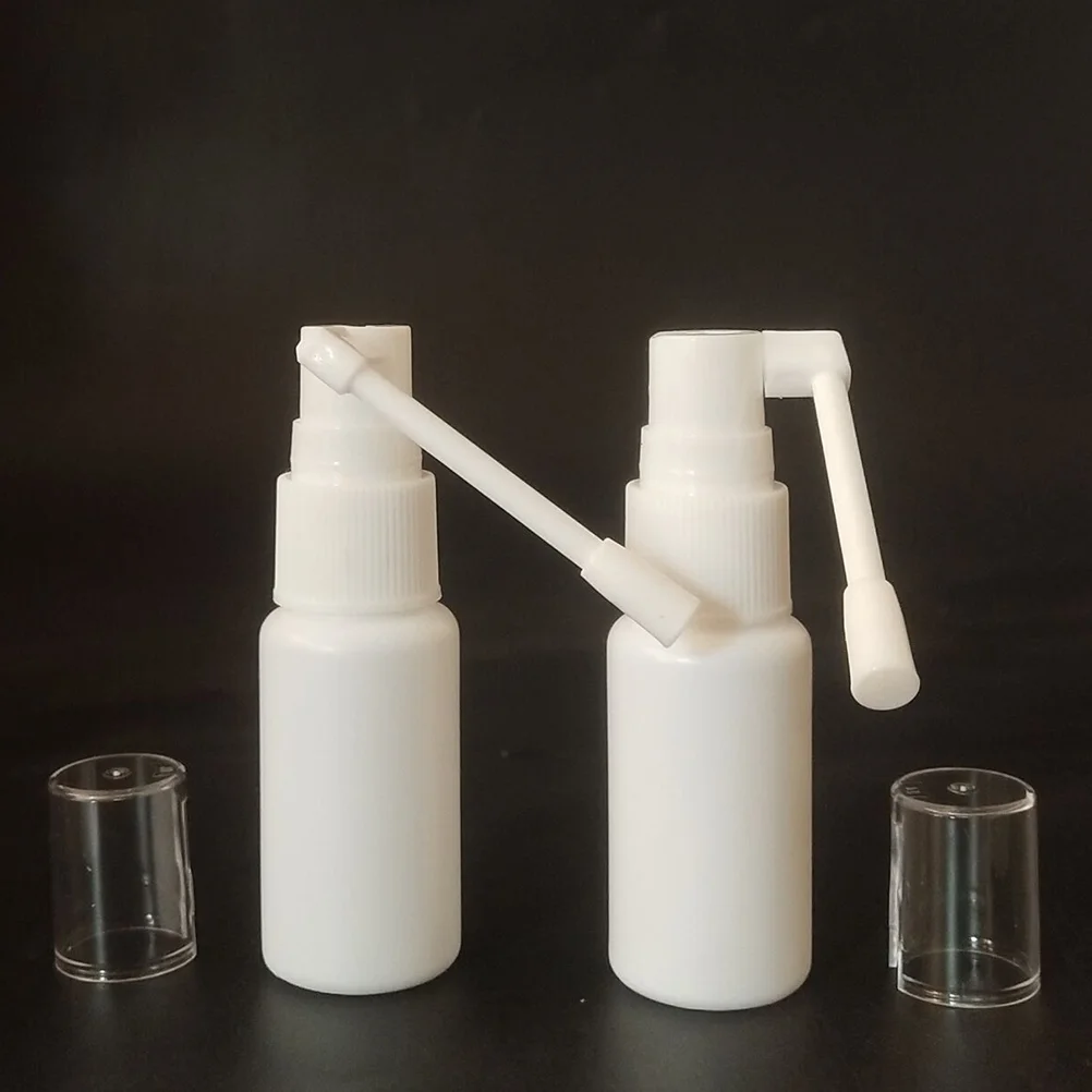 

10 Pcs 20ml Portable Nasal Sprayer Bottle Refillable Fine Mist Empty Spray Bottles (White) fine mist spray bottle