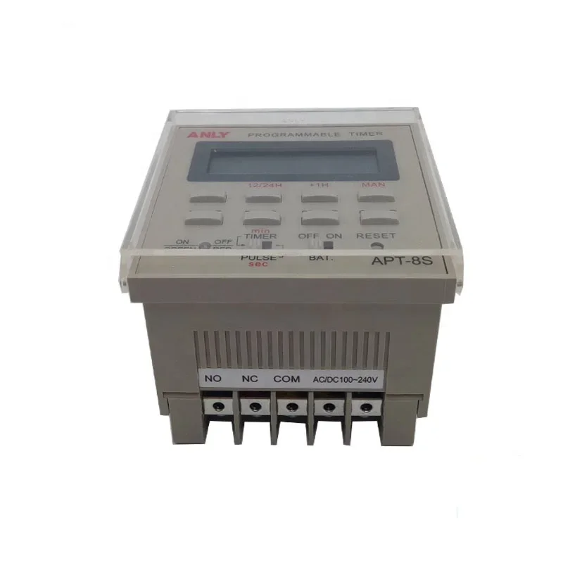 APT-8S ANLY 100-240VACTAIWAN ENGLISH AND CHINESE Socket Relay Digital Time Electronic Electrical Switch 220V Timer