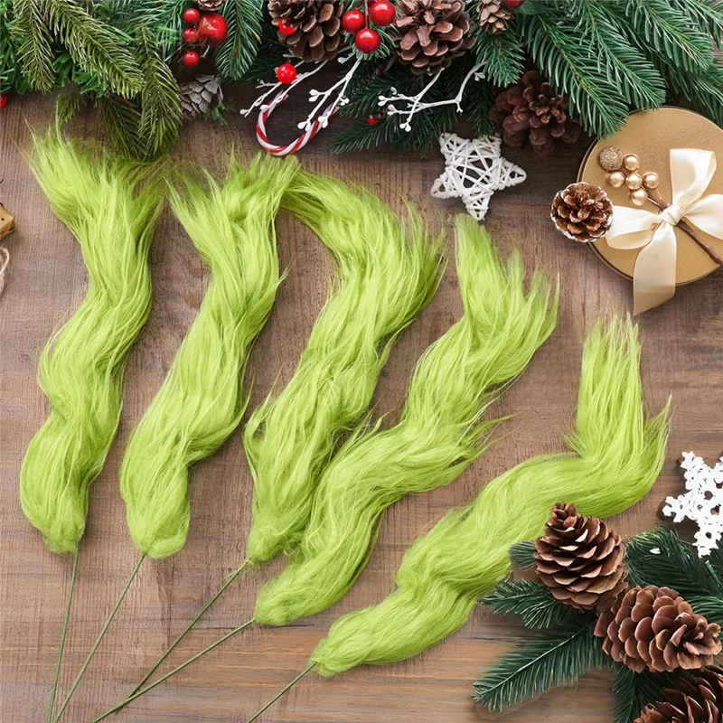 AT29-20 قطعة شجرة عيد الميلاد فروي خضراء يختار توبر شجرة عيد الميلاد يختار لإكليل الشجرة الحرف زهرية حشو المنزل (كلاسيكي)