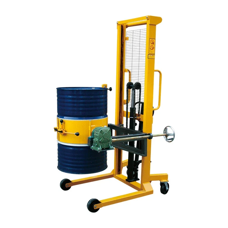 

450 Kg 1.5 M Hydraulic Drum Lifter Stacker With Lower Price