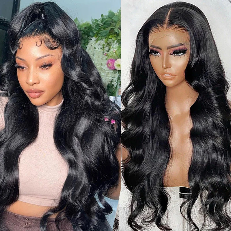 Body Wave 13X4 13x6 HD Lace Front Wig 5x5 HD Lace Closure 360 Full Glueless Wig Brazilian Princess Virgin Front Human Hair Wigs