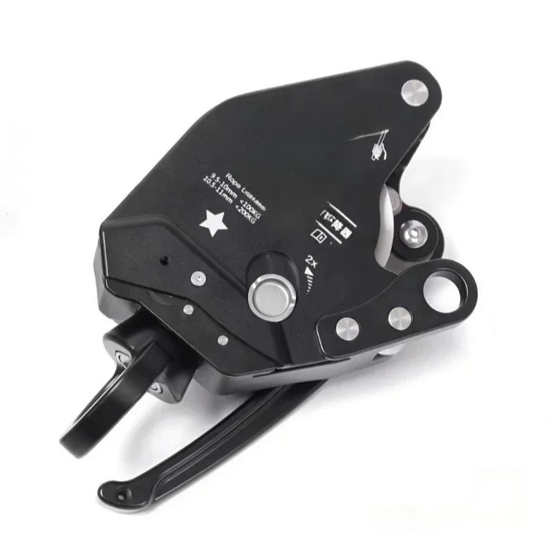 Aerial work electric lift retarder ccs rope rise and descent device, hand drill rock climbing rope climber