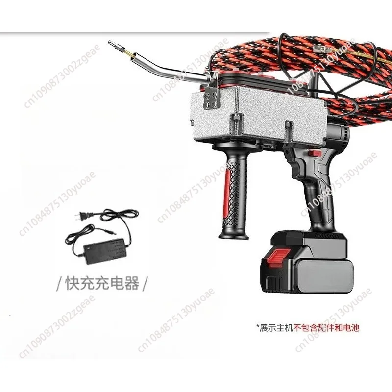Brushless Lithium Battery Threading Machine Rechargeable Cable Pulling Machine charging cable pulling machine Laying Tool