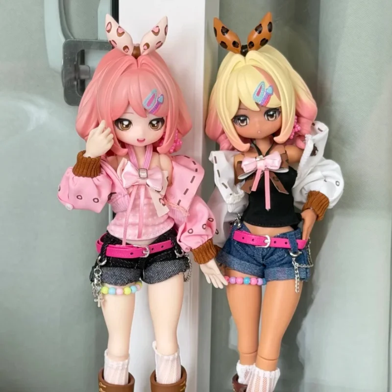 Genuine Bjd Action Figure Blind Box Articulated Collectible Doll Desktop Ornament Trendy Toy Gift For Anime Hobbyists In Stock