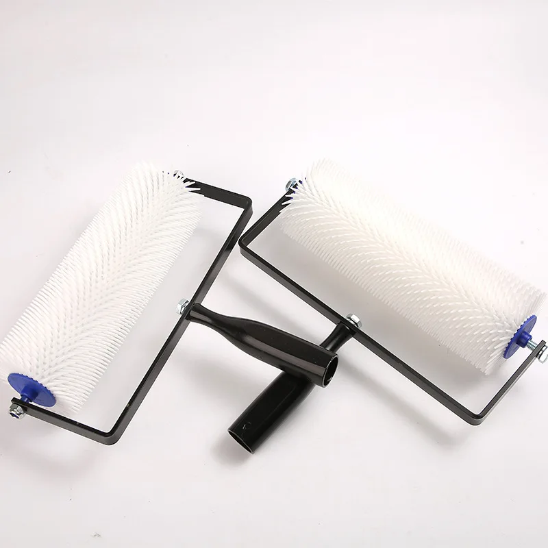 

10inch Epoxy Floor Construction Defoaming And Needle Punching And Deflation Drum Brush Self-Leveling Cement Special Tool