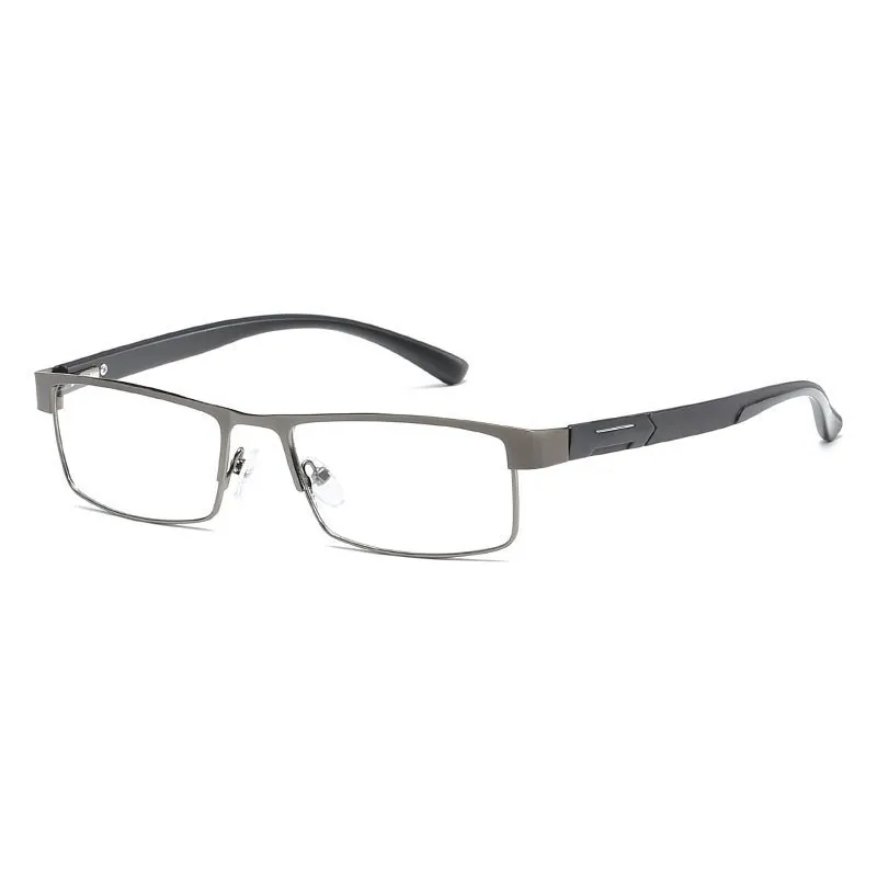 High Quality MEN Titanium alloy Eyeglasses Non spherical 12 Layer Coated lenses reading glasses+1.0 +1.5 +2.0 +2.5 +3.0 +3.5+4.0