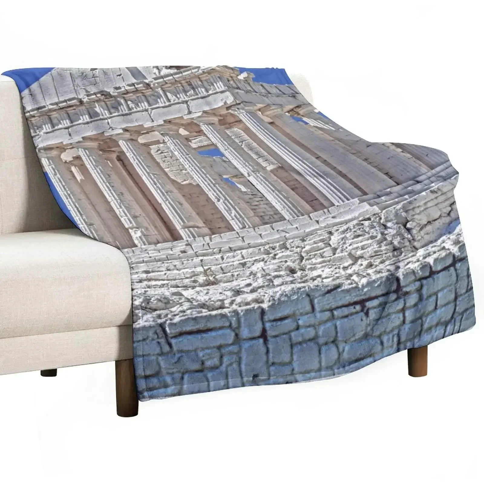 Acropolis Athens BY CALLISC Throw Blanket Cute sofa bed Blankets