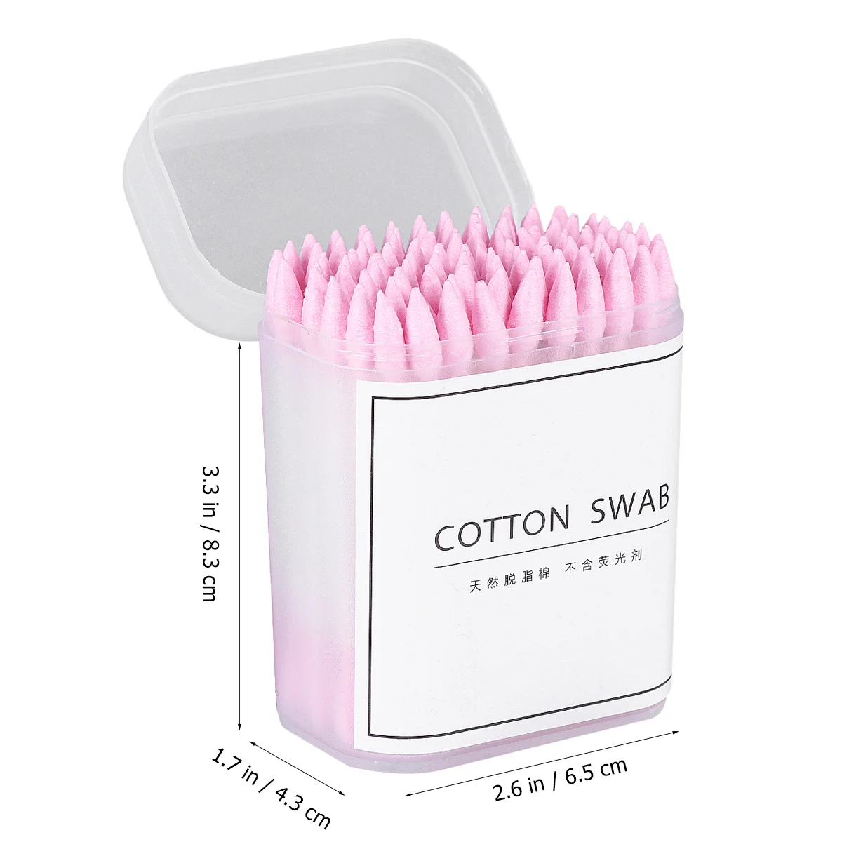 300pcs Makeup Cotton Buds Double Head Disposable Paper Stick Swabs For Beauty Ear Cleaning Arts Crafts Multipurpose Travel