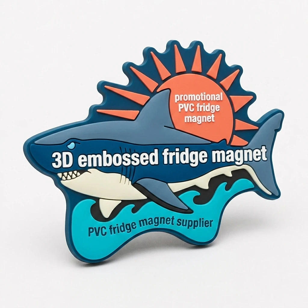 OEM ODM Custom Logo PVC Fridge Magnet 2D 3D Soft Rubber Refrigerator Magnet Personalized Tourist Souvenir Gift