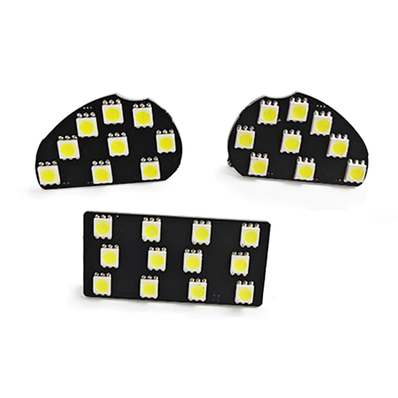 Ice Blue White Car Interior Light LED Reading Lamp For Ford Ecosport  Focus 2 MK2 2007 2008 2009 2010 2011-2014 Roof LED Lamp