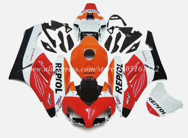 4Gifts New ABS Motorcycle Full Fairings Kit Fit For HONDA CBR1000RR 2004 2005 04 05 Bodywork Set Custom Repsol