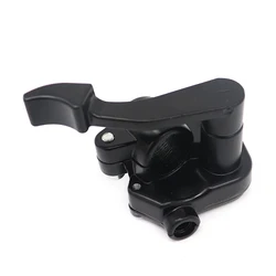 Mini Moto Quad Bike ATV Double Thumb Throttle Twin Handle Brake Lever Front Hand Brake Accelerator Assembly Black