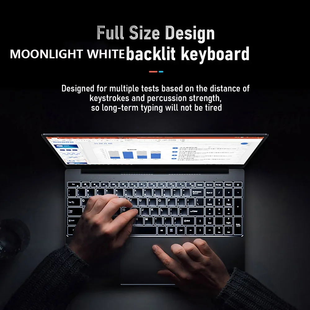 SUXI MantaBook Pro أفضل كمبيوتر محمول للمكتب بجيت |   عرض IPS مقاس 15.6 بوصة |   ذاكرة الوصول العشوائي 16 جيجابايت + 256 جيجابايت SSD |   إنتل N5095 |   مستشعر بصمات الأصابع