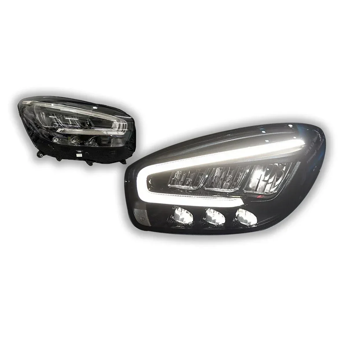 Car For Benz AMG GT Headlights 2015-2019 Upgrade Modified To New DRL Dynamic Turn Signal LED Headlight Auto Accessories