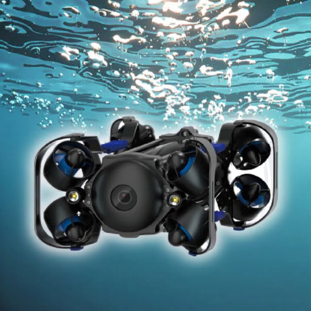 Picture 3: Full Vector ROV Underwater Robot with 8 Thruster for Stable Hovering Observation