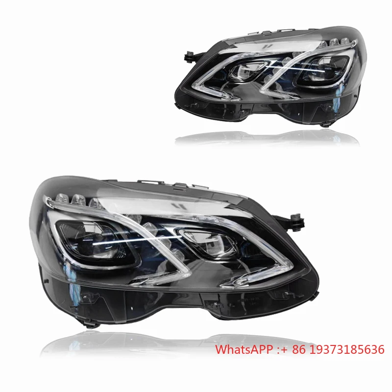 

Новый стиль автомобильных передних фонарей для Mercedes-Benz E-class W212, высококачественная матричная фара со светодиодной фарой с цветовой температурой 6000K