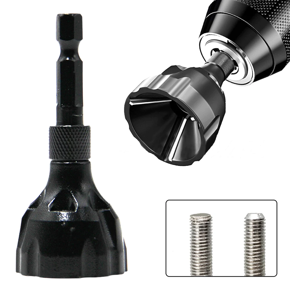 

Accessories Chamferer Tungsten Steel 1pcs 3-20mm Black Clean Bolt Tools Electric For Stainless Steel High Quality