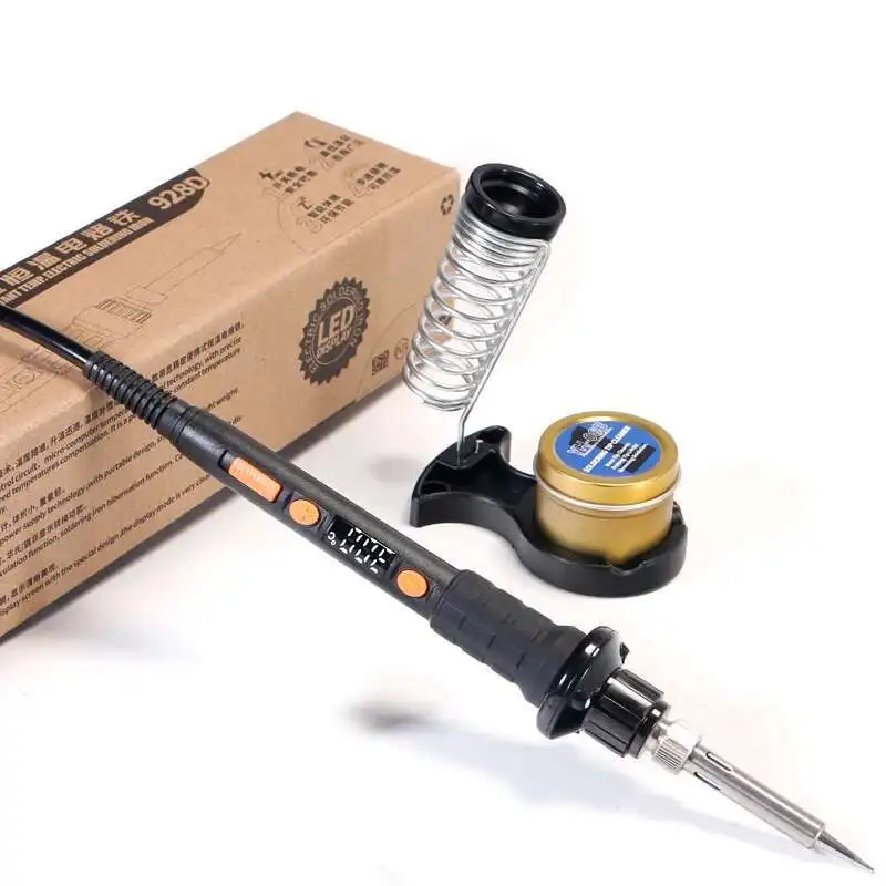 

YIHUA-928D II Soldering Iron Kit Digital Display Soldering Iron Set Adjustable Temperature Soldering Iron Welding Repair Tools