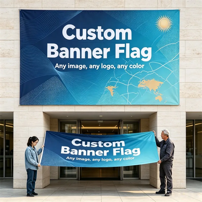 Custom Banners Flags Decorative Major Holidays Offer Distinct Styles Meet Activity Demands And Stabilize Brand Development E