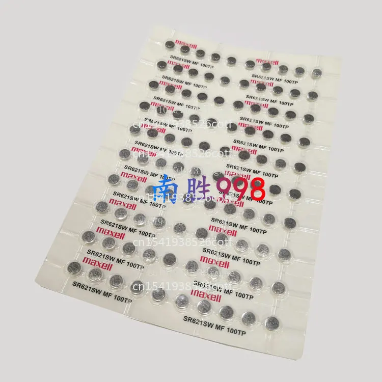 

SR621SW Кнопочный аккумулятор 377/364/371/317 шт. Кнопочная электроника 100 капсул