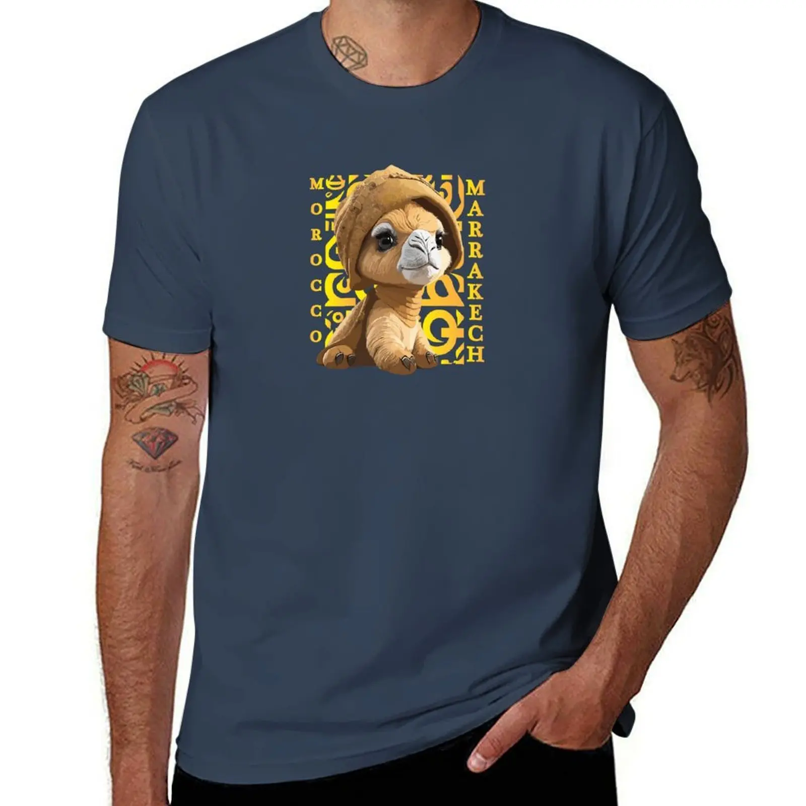 

Marrakech, morocco camel T-Shirt Plus Size Everyday Tee Shirt