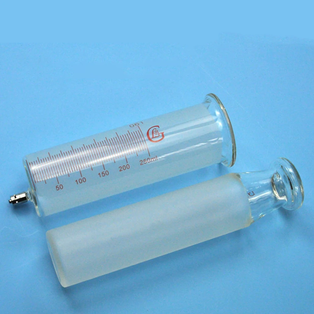 150ml, 200ml, 250ml, 500ml, 1000ml glass syringe, glass syringe, glass syringe perfusion device