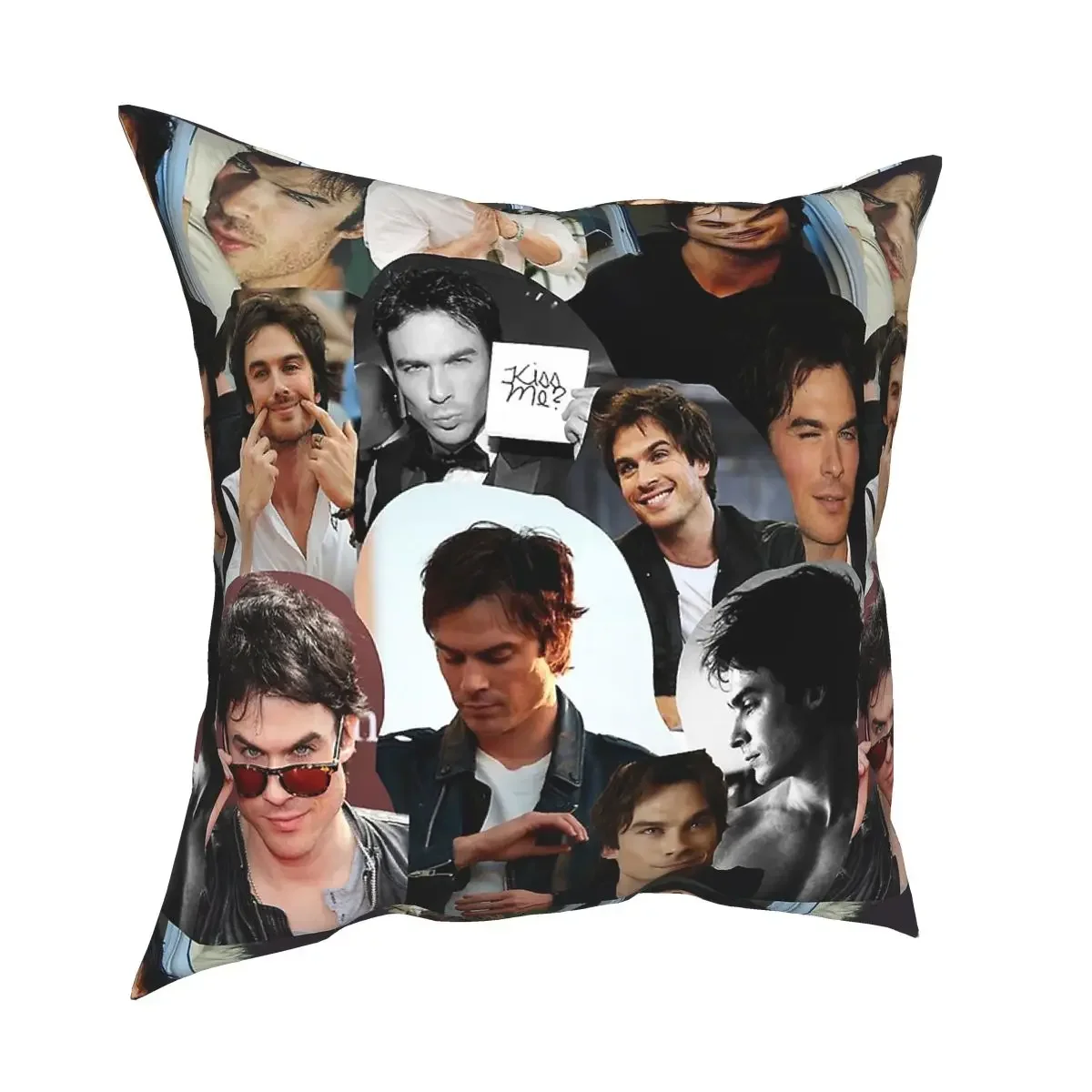 Damon The Vampire Diaries TV Show Pillow Case Home Decor Cushion Cover Throw Pillow for Home Double-sided Printing Print