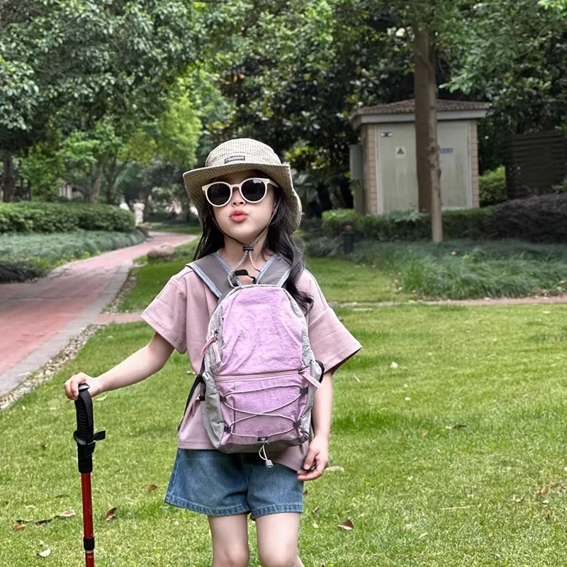 

Children's travel outdoor backpack for girls 2025 New lightweight sport small backpack for boys and girls kindergarten schoolbag