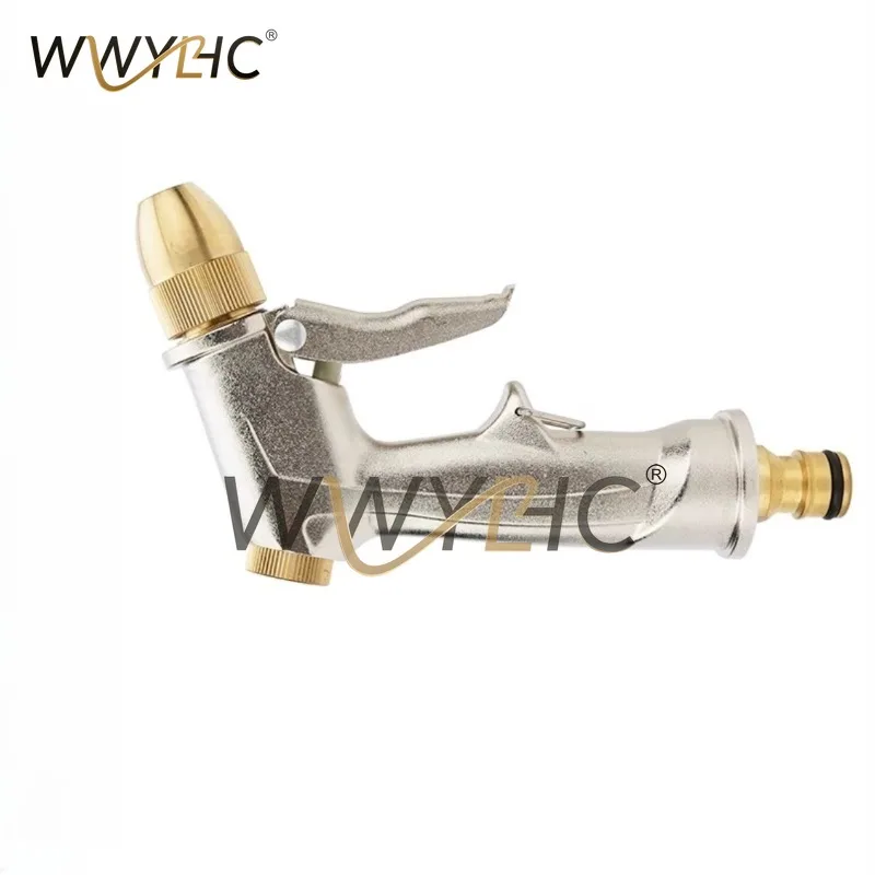 Household High-pressure Car Wash Water Gun Nozzle Hose Pressure Increasing Spray Gun Strong Flushing with Tap Water