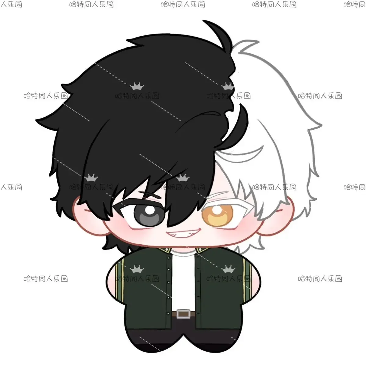 10CM Anime WIND BREAKER Mini Adorable Plush Doll Soft Starfish Body Backpack Pendant Keychain Anime Props Toys Gift