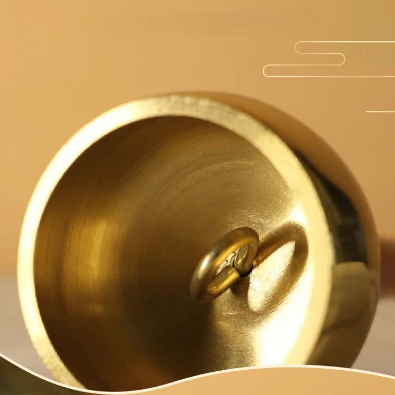 Tibetan Hand Bells Orff Montessori Brass Bells Meditation Children\'s Musical Instruments Diatonic Crafts Hand Bells Master Taps