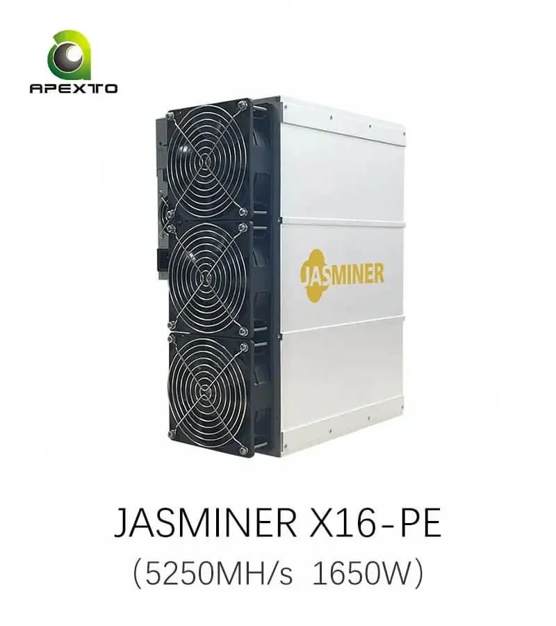 

JASMINER X16-PE 5250MH/s 1650W Ethereum Classic Miner