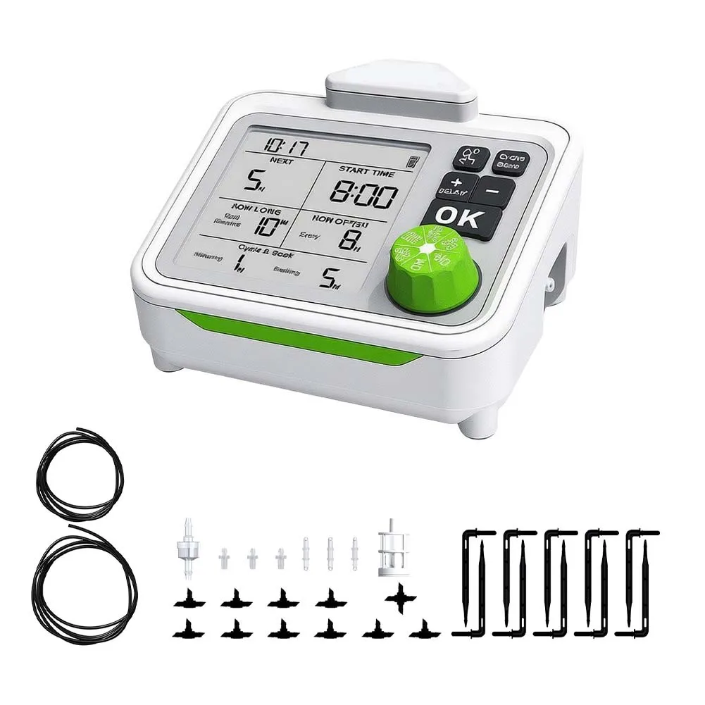 Potted Plant Waterer Automatic Drip Irrigation For Vacation Plant Care Efficient Watering Energy Saving Operation