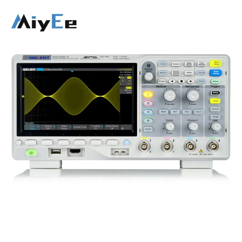 Miyee SDS1072X-E 70MHz 2 Channel Oscilloscope SDS1000X-E Series 1GSa/s Digital Phosphor Oscilloscope