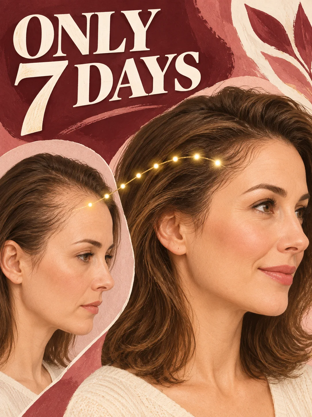 From an Empty Hairline to a Youthful Framed Face Hair Care Serum