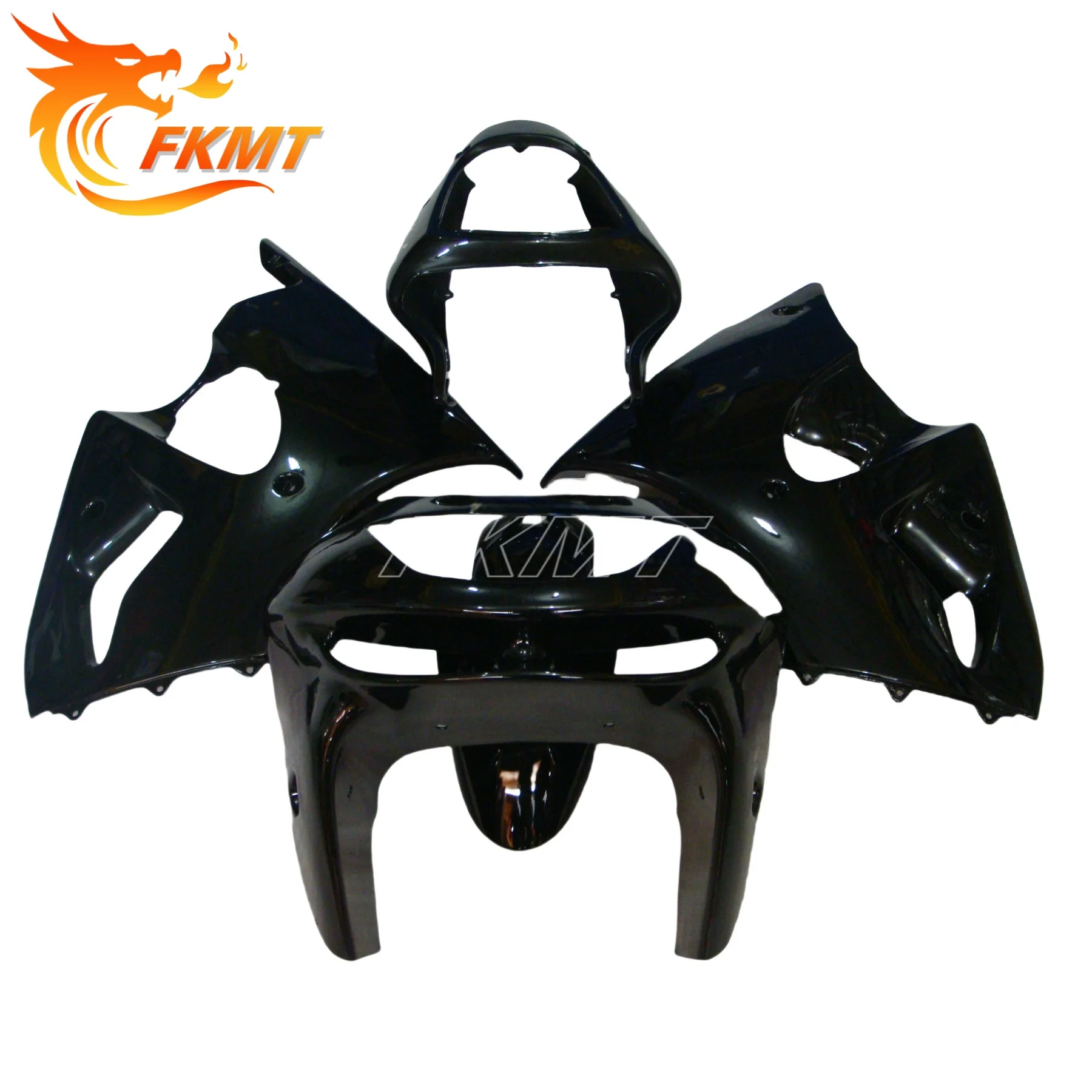 

For Kawasaki Zx6r 1998 - 1999 Fairing Kits for Kawasaki Zx6r 1998 Black Motorcycle Fairing Zx6r 98 Fairing Unpainted