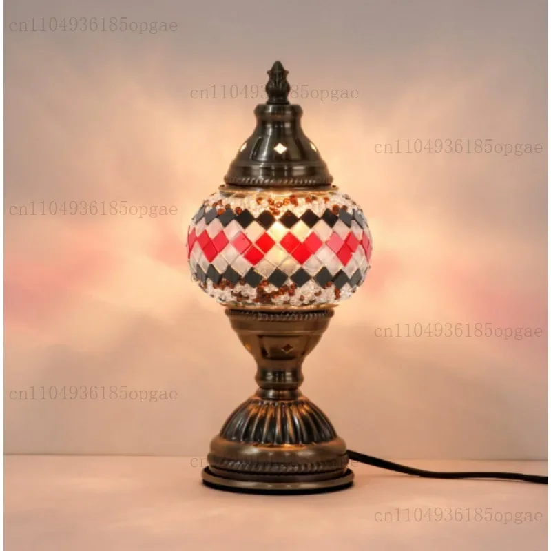 DIY Turkish Mosaic Desk Lamp Material Package Parent-child Interaction Couple Activities Handmade