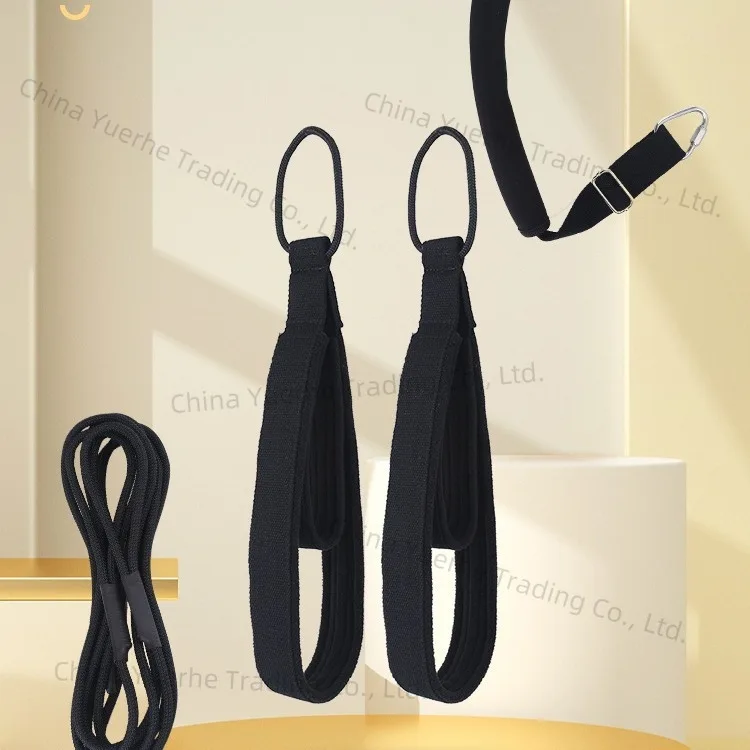 

Double loop pilates core bed yoga straps ankle buckle calf straps wrist pull strap s yoga strap s