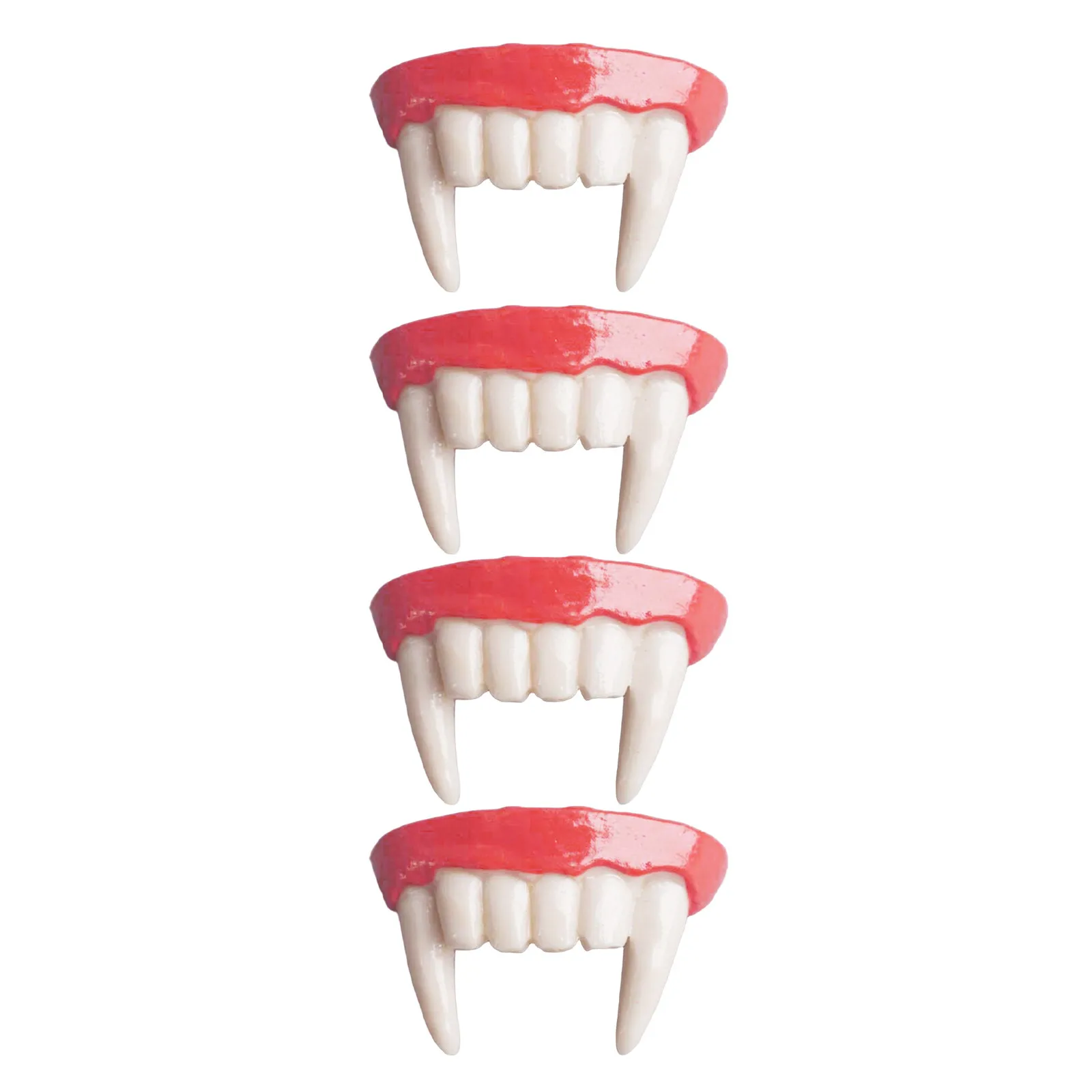 4 Pcs Halloween Costumes Kids Vampire Fangs Zombie Teeth for Cosplay Accessories